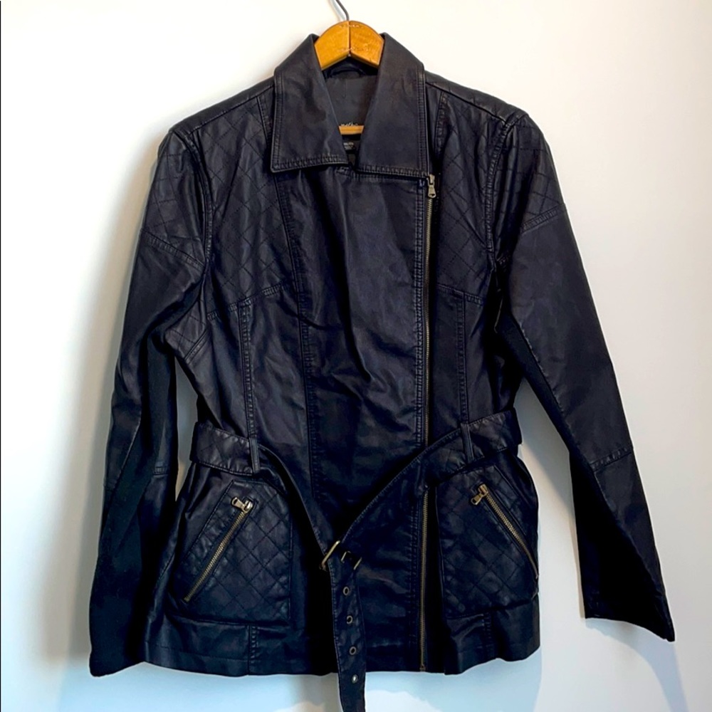 Mossimo faux leather moto jacket